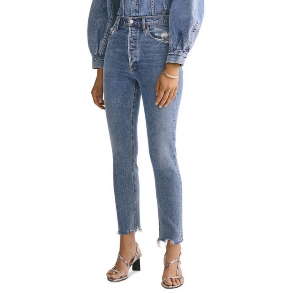 Agolde - Nico High Rise Ankle Slim Jeans